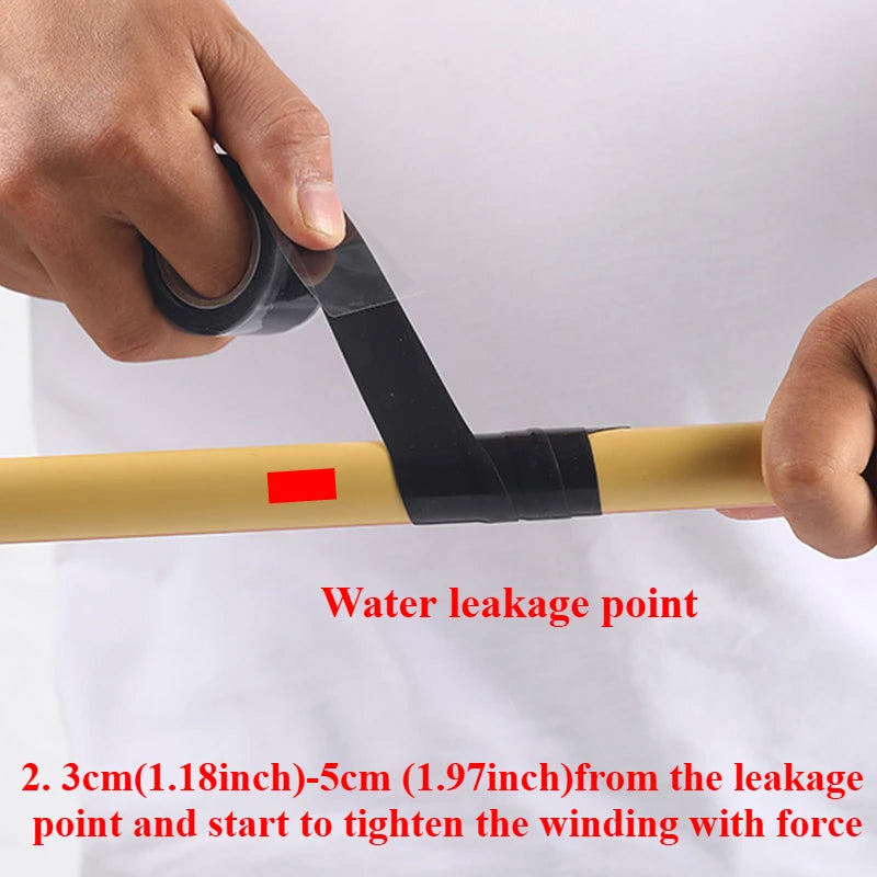 Super Strong Waterproof Stop Leaks Seal Repair Performance Silicone Adhesive Insulating Duct Tapes