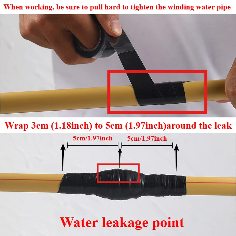 Super Strong Waterproof Stop Leaks Seal Repair Performance Silicone Adhesive Insulating Duct Tapes