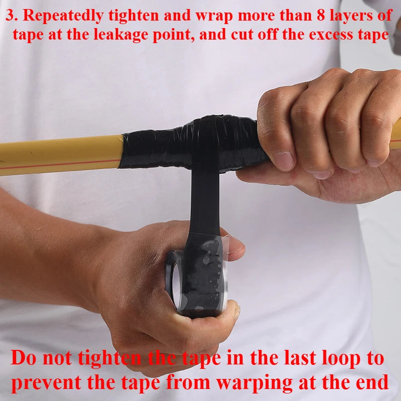 Super Strong Waterproof Stop Leaks Seal Repair Performance Silicone Adhesive Insulating Duct Tapes