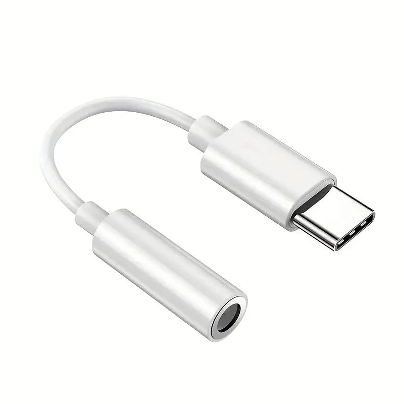 Type C To 3.5mm Aux Adapter 3 5 Jack Audio Cable for Huawei Xiaomi Redmi POCO Sumsang LG 3.5MM to 8Pin Aux Adputer for iPhone